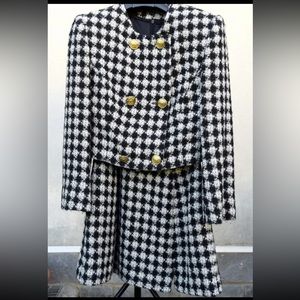 Versace jacket + dress